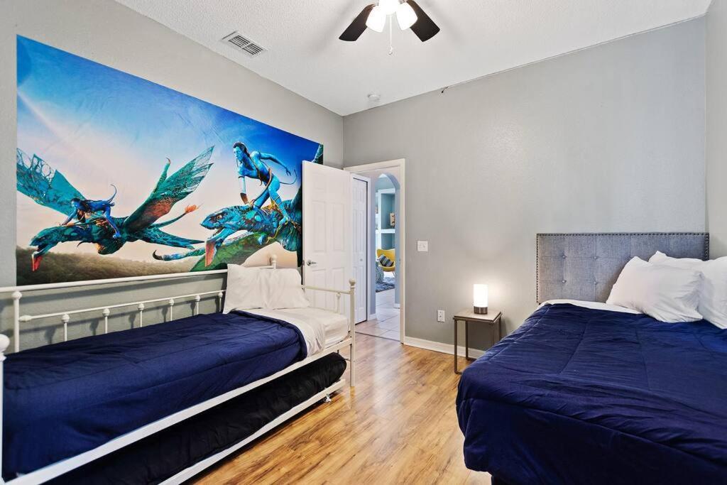 Spacious Disney Themed 5Bed Villa! Private Heated Enclosed Pool/Spa/Bbq! Дейвънпорт Екстериор снимка