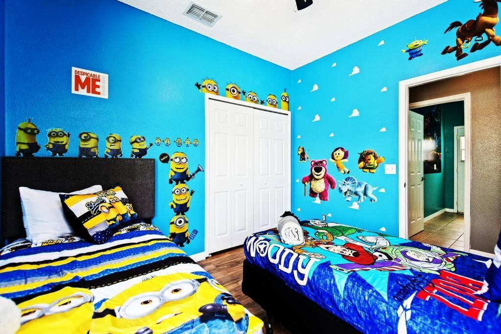 Spacious Disney Themed 5Bed Villa! Private Heated Enclosed Pool/Spa/Bbq! Дейвънпорт Екстериор снимка